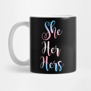 Trans Women  Pronouns Pride Month Trans Flag Transgender Mug